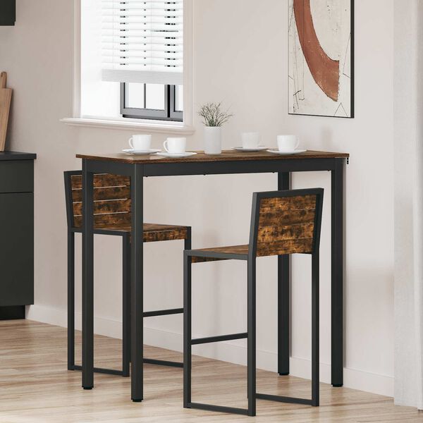 vidaXL Tavoli da pranzo Legno multistrato