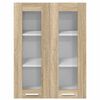 vidaXL Armadio pensile Rovere Sonoma 60 x 31 x 80 cm Legno multistrato