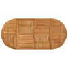 vidaXL Tavolo da Giardino 200x90x75 cm Legno Massello di Acacia