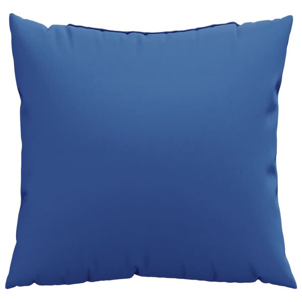 vidaXL Cuscini Decorativi 4 pz Blu Reale 60x60 cm in Tessuto