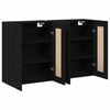 vidaXL Mobile a muro 2 pz Rovere artigianale 69,5 x 34 x 90 cm