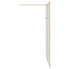 vidaXL Parete Doccia Walk-in Oro 140 x 195 cm vetro temperato