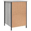 vidaXL Comodino Grigio Sonoma 40x42x60 cm in Legno Multistrato