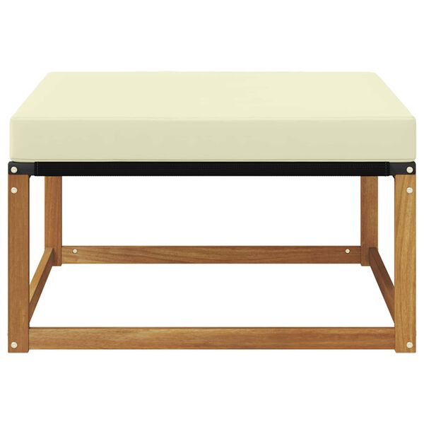 vidaXL Poggiapiedi da Esterno Legno di Acacia Massello Naturale