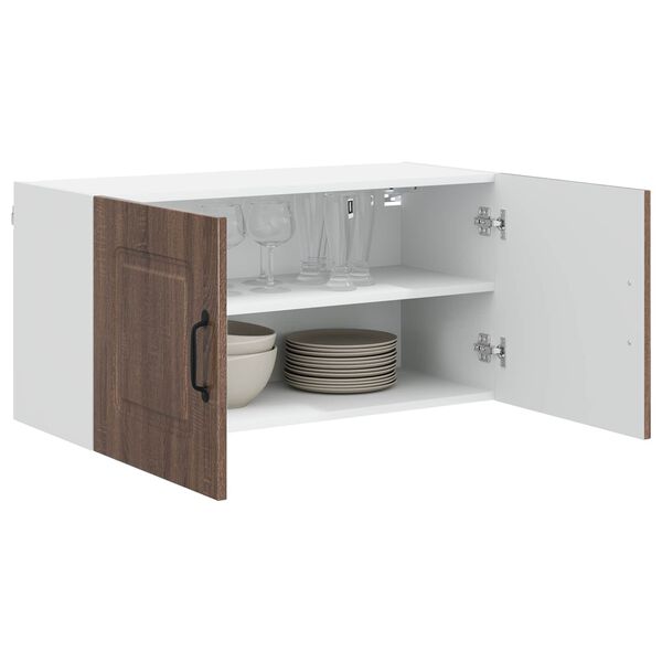 vidaXL Mobile da cucina Kalmar Rovere Marrone 80 x 31 x 40 cm