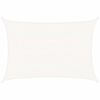 vidaXL Vela Parasole 160 g/m&sup2; Bianca 5x7 m in HDPE