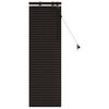 vidaXL Tenda Veneziana Marrone Scuro 50 x 130 cm 35 mm
