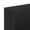 vidaXL Nicchia per doccia Nero 90 x 30 x 9,5 cm Acciaio inossidabile