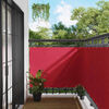 vidaXL Schermo da balcone Borgogna 120 x 400 cm