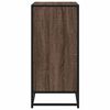 vidaXL Credenza Rovere Marrone 68x35x76 cm in Truciolato e Metallo