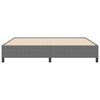 vidaXL Letto a molle Grigio chiaro 200 x 200 cm Velluto