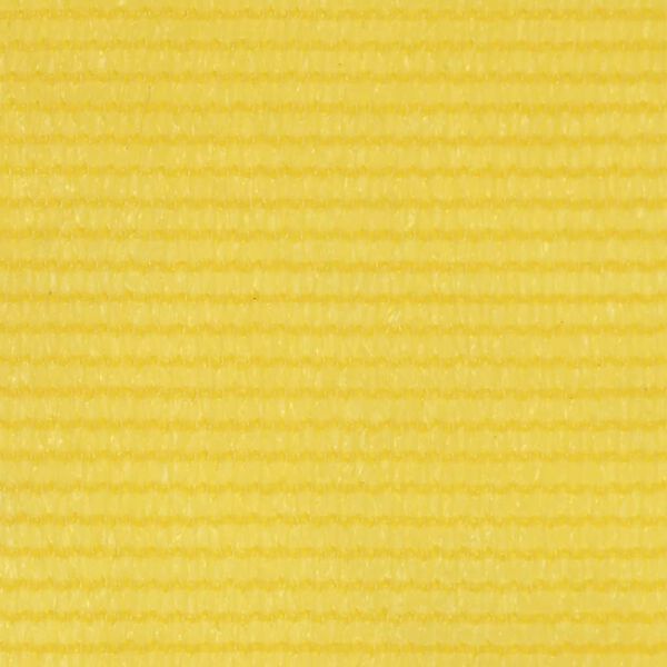 vidaXL Schermo Frangivista per Balcone Giallo 120x600 cm in HDPE