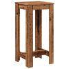 vidaXL Tavolo da Bar Legno Antico 51x50x103,5 cm in Legno Multistrato