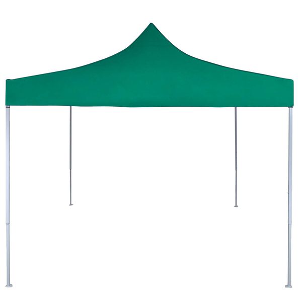 vidaXL Tenda Party Verde 291 x 291 x 315 cm Tessuto Oxford