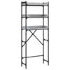 vidaXL Scaffale per Lavatrice Grigio Sonoma 67x25x163 cm Multistrato