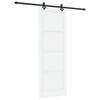 vidaXL Porta scorrevole ORKDAL 83 x 232 cm Legno Massello di Pino