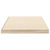 vidaXL Struttura letto a terra Sonoma 100 x 200 cm Legno multistrato