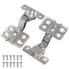 vidaXL Cerniera 2 pz Nichel 85 x 52,5 x 9,5 mm Ferro