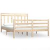 vidaXL Giroletto in Legno Massello 135x190 cm Double