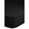 Good Morning Lenzuolo con Angoli in Jersey 160/180x200 cm Nero