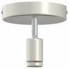 vidaXL Faretto da soffitto con i riflettori Nichel 12 x 8 cm Acciaio