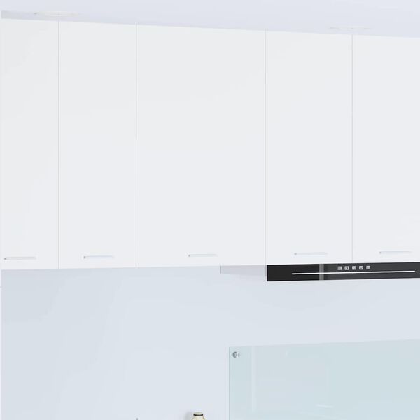 vidaXL Armadio pensile Bianco 50 x 31 x 80 cm Legno multistrato