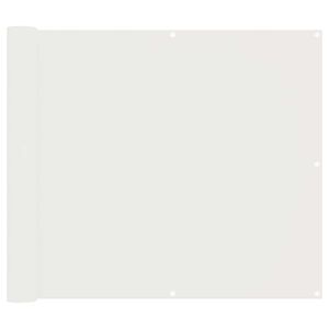 vidaXL Schermo da balcone 90 x 200 cm Oxford alu rivestito in PU
