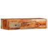 vidaXL Tavolo Consolle da Parete 100x25x20 cm in Massello di Acacia