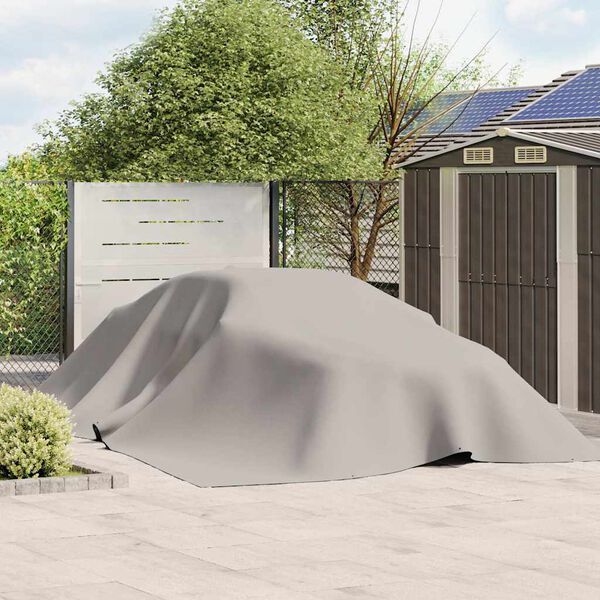 vidaXL Telone Grigio 5x7 m 650 g/m²