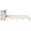 vidaXL Letto Libreria senza Materasso Bianco 140x190 cm Legno di Pino