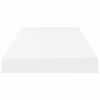 vidaXL Scaffale a Parete Bianco Lucido 50x23x3,8 cm in MDF