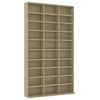 vidaXL Armadietto TV Rovere Sonoma 102x23x177,5cm in Legno Multistrato