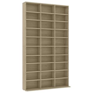 vidaXL Armadietto TV Rovere Sonoma 102x23x177,5cm in Legno Multistrato