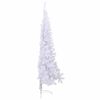 vidaXL Albero di Natale artificiale Bianco 240 cm PVC e Acciaio
