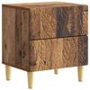vidaXL Comodino Legno antico 43 x 34,5 x 48 cm Legno ingegnerizzato