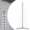 vidaXL Albero di Natale a LED 339 LED Bianco Freddo 187 cm