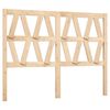 vidaXL Testiera per Letto 126x4x100 cm in Legno Massello di Pino