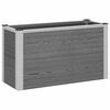 vidaXL Letto rialzato da giardino Grigio 75 x 30 x 42 cm