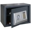 vidaXL Cassetta di sicurezza digitale Grigio scuro 35 x 25 x 25 cm