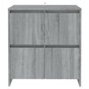 vidaXL Credenza Grigio Sonoma 70x41x75 cm in Truciolato