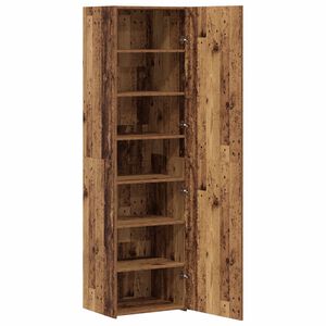 vidaXL Credenza Legno vecchio 50 x 42,5 x 185 cm