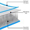 vidaXL Tappetino Ginnastica Gonfiabile con Pompa 600x100x15cm PVC Blu