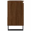 vidaXL Armadietto Bagno Rovere Marrone 65x33x60cm in Legno Multistrato