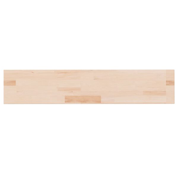 vidaXL Ripiano 100x20x4 cm Legno Massello di Rovere Non Trattato