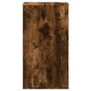 vidaXL Cassettiera Angolare Rovere Fumo 40x41x76cm Legno Multistrato