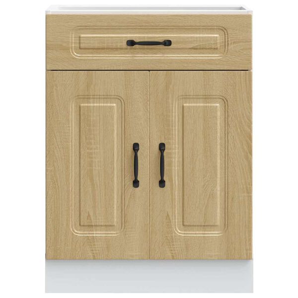 vidaXL Base da Cucina Kalmar Rovere Sonoma in Legno Multistrato