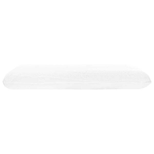 vidaXL Cuscino da Letto Bianco 70 x 36 x 13 cm Schiuma Memory in Gel