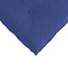 vidaXL Cuscino per Schiena Blu Polizia 120 x 50 cm Tessuto in Cords