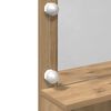 vidaXL Tavolo da Trucco Rovere artigianale 80 x 41 x 134,5 cm