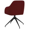 vidaXL Sedie da Pranzo 2 pz Rosso Vino in Velluto